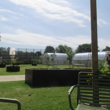 Garden overview at HMP Stirling
