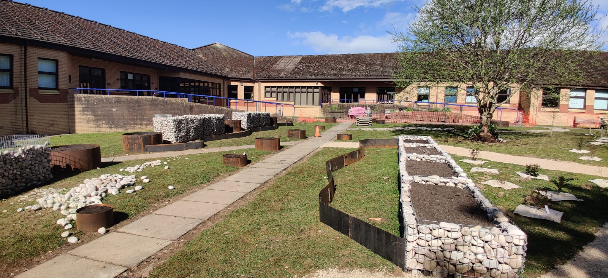Kyle garden during